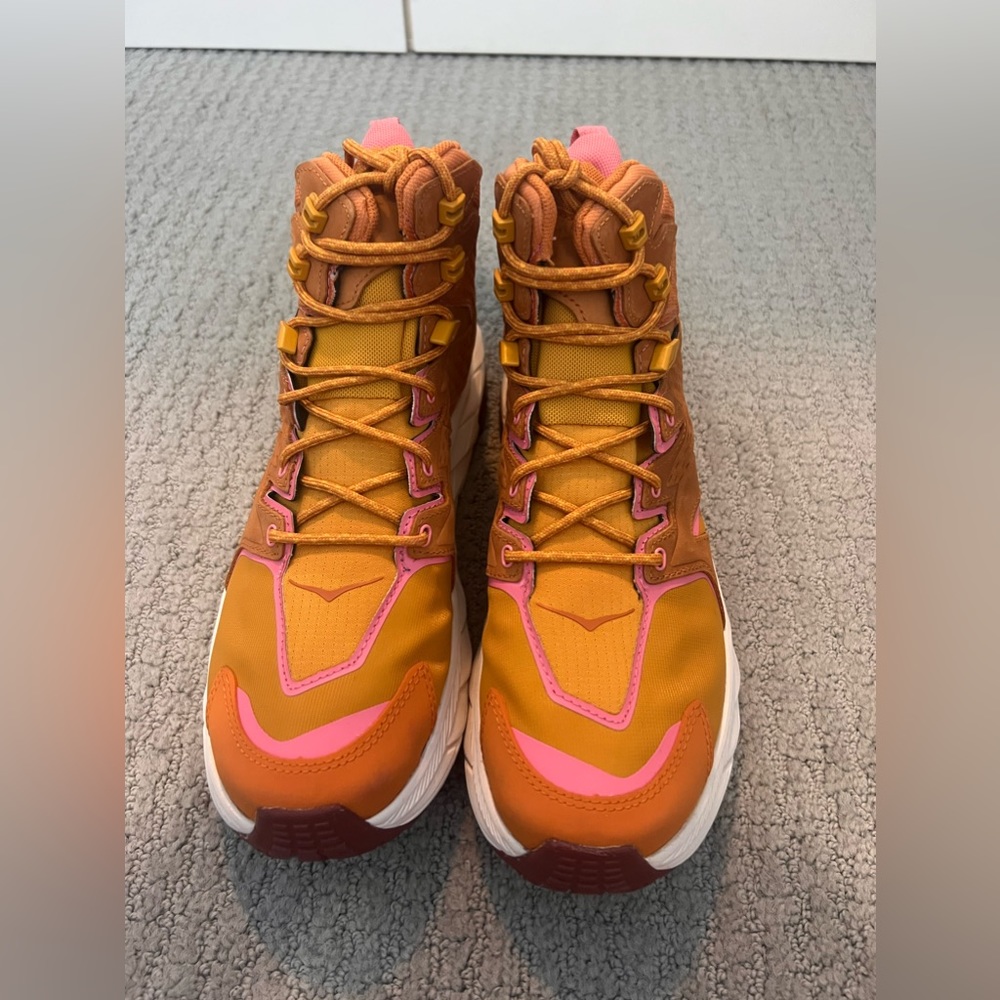 Hooks hiking boots